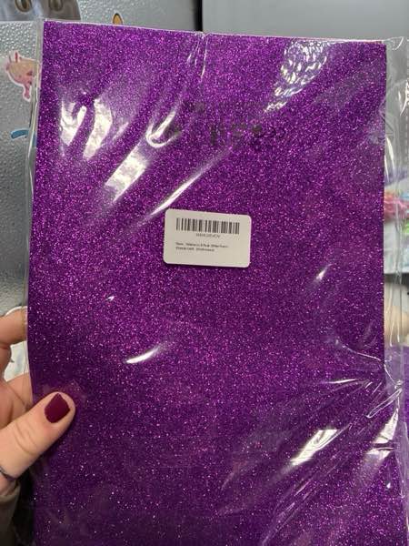 Condition photo showing New/Like New for 8 Pack Glitter Foam Sheets Craft 8 x 12 inch, 8 Colors Sparkles Foam Paper for Art Crafts Projects, Classrooms Scrapbook Gift DIY Cutters Card Party Decoration (Halloween)