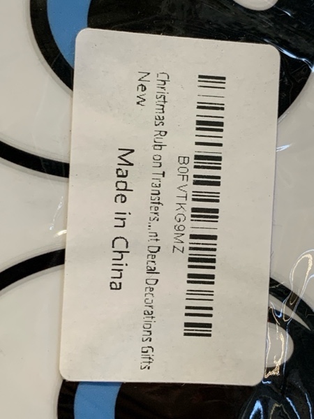Condition photo showing New/Like New for UV DTF Christmas Rub on Transfers for Crafts, 42 PCS Clear Vinyl Snowman Face Stickers for Ornaments, Glass, Water Bottles, Cup, Window, Wall - Christmas Ornament Decal Decorations Gifts