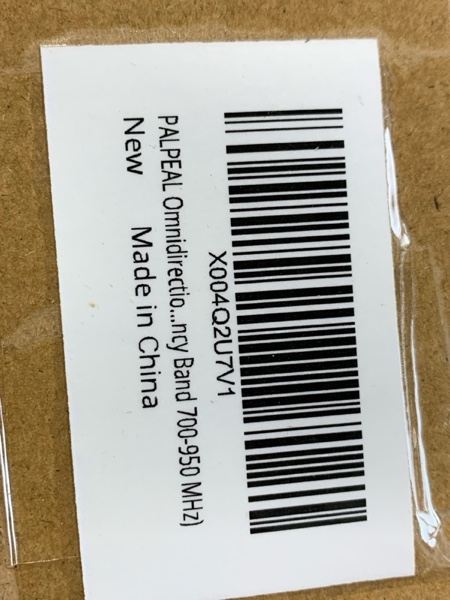 Condition photo showing New/Like New for Replacement Whip SMA Antenna for Shure P9R P9RA P10R UR1 UR5 UR1M ULXD1 QLXD1 AD1 ADX1 Wireless Microphone/IEM Bodypack System, 700 to 950 MHz