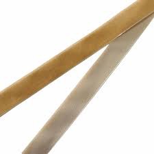 Abbaoww 10 Yards Khaki Velvet Ribbon 3/8 Inch Wide Single Face Velvet Ribbon for Christmas Wreath Decoration Gift Wrapping DIY Project Bow Making