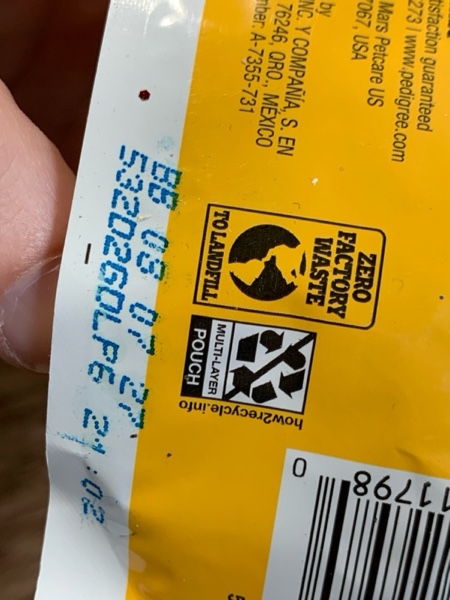 Condition photo showing New/Like New for Pedigree Choice Cuts No Added Sugar Beef Noodles & Vegetables Flavor in Gravy Wet Dog Food (3.5 oz)