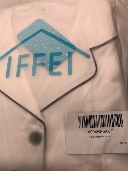 Condition photo showing New/Like New for IFFEI Womens Pajama Sets 2 Piece Silk Pajamas for Women Matching Christmas Pjs with Pockets