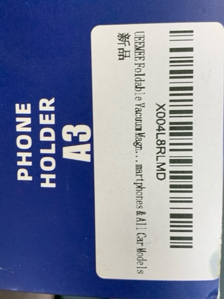 Condition photo showing New/Like New for Foldable Vacuum Magnetic car Phone Holder for Magsafe, 360° Rotatable Suction Phone Mount, Strong Suction Cup (A2)