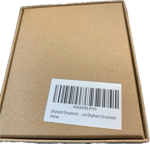 Condition photo showing New/Like New for TUMSHANIP Elephant Ornament — Elephant Gifts for Women - Best Friend Friendship Gifts for Women - Sisterhood, Friendship Ornament - Friends Gift for Christmas - Wooden Ornament (02 Elephant)