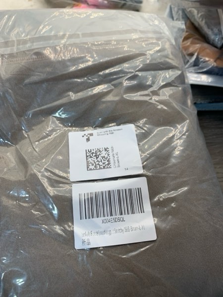Condition photo showing New/Like New for Iserkafe L-XL Fleece Lined Tights Women Fake Translucent Pantyhose Winter Warm Thick Tights Brown(pantyhose)