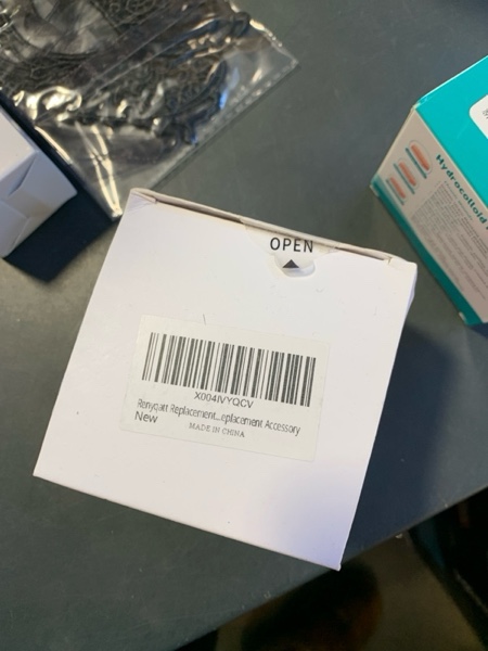 Condition photo showing New/Like New for Replacement Lid for Owala Freesip, Compatible with Owala Cup 16oz 24oz 32oz 40oz, One Button Water Bottle Top Lid for Owala Freesip, Leakproof, BPA-Free (Ash White)