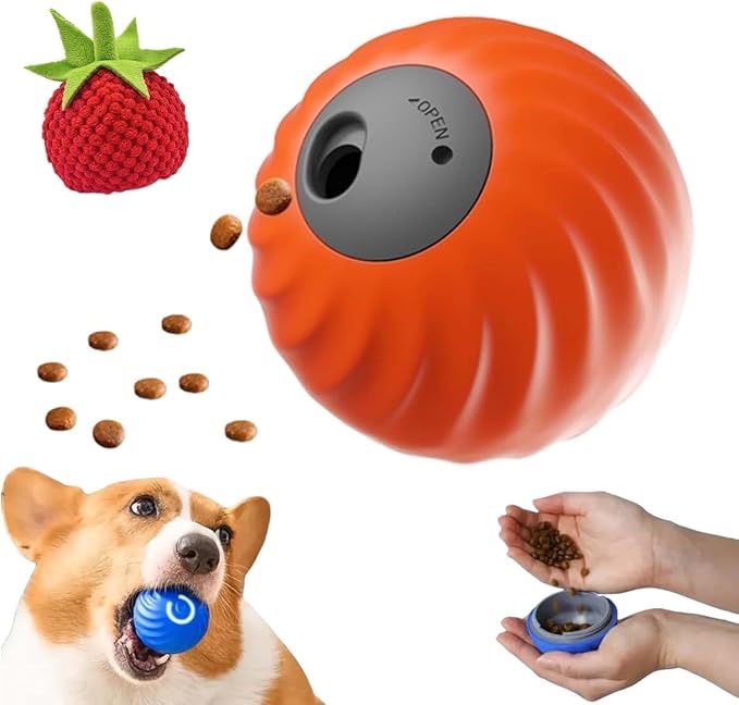 zoomie buddy 2.0, interactive dog toys, treat dispensing dog puzzle toy for small, medium, large – d