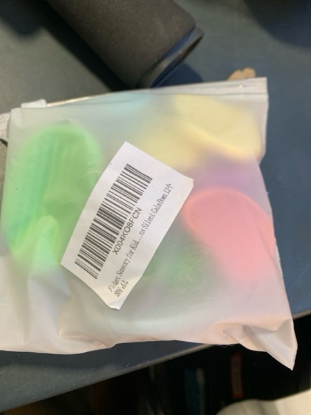 Condition photo showing New/Like New for Easter Basket Stuffers Silicone Worry Stone for Autism ADHD Teens Silent Calm Down