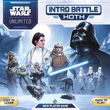 asmodee star wars: unlimited tcg - intro battle hoth - easy-to-learn trading card game starter set w