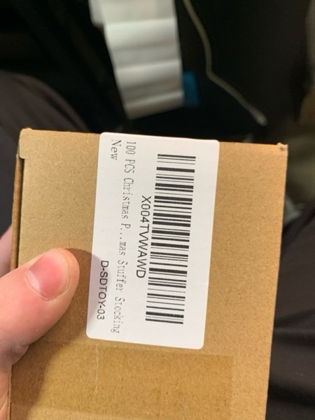 Condition photo showing New/Like New for 100 PCS Christmas Party Favors Glow in The Dark Toys Bulk Christmas Party Supplies Xmas LED Light Up Necklace Bracelets Ring Holiday Gifts for Boys Girls School Classroom Prizes Stocking Stuffers