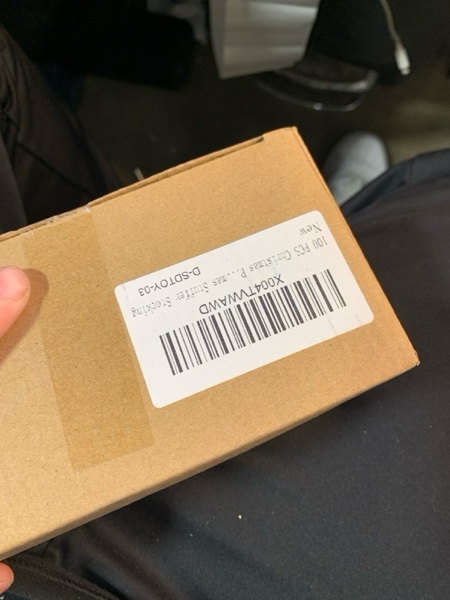 Condition photo showing New/Like New for 100 PCS Christmas Party Favors Glow in The Dark Toys Bulk Christmas Party Supplies Xmas LED Light Up Necklace Bracelets Ring Holiday Gifts for Boys Girls School Classroom Prizes Stocking Stuffers