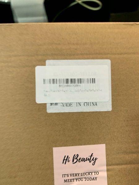 Condition photo showing New/Like New for Fleece Belt Bag with Adjustable Strap for Women and Men Crossbody Fanny Bag Bum Bag Yellow