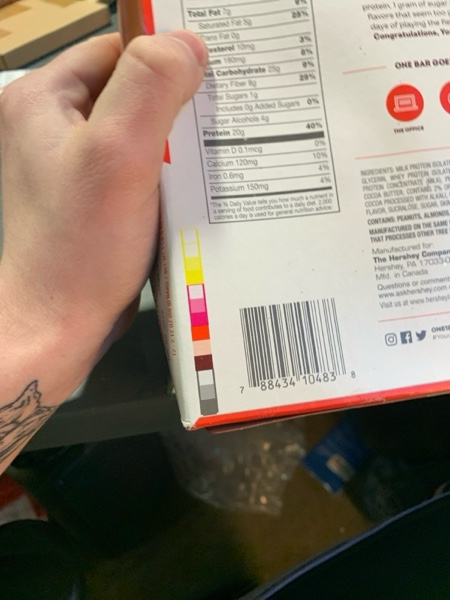 Condition photo showing New/Like New for PEANUT BUTTER CUP FLAVORED PROTEIN BARS, PEANUT BUTTER CUP