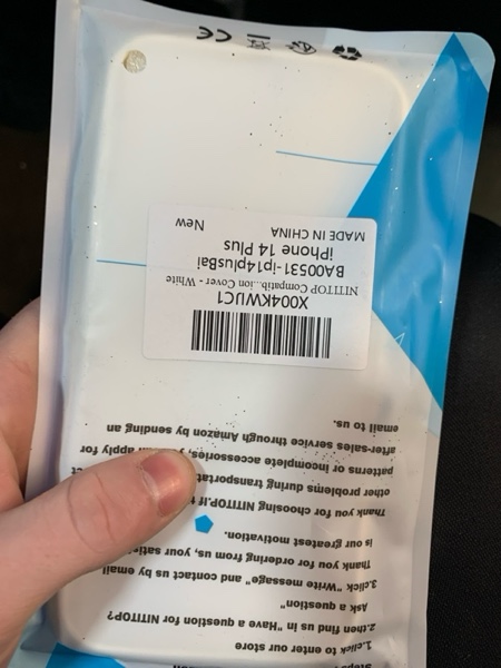 Condition photo showing New/Like New for NITITOP Compatible with iPhone 11 Case Cute Aesthetic Checkerboard Larger Blocks Pattern for Women Girl Trendy Slim Fit TPU Silicone Shockproof Full Camera Protection Cover - White White iPhone 11