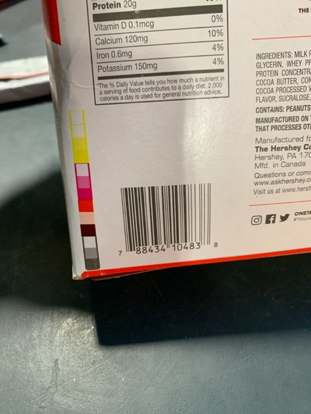 Condition photo showing New/Like New for PEANUT BUTTER CUP FLAVORED PROTEIN BARS, PEANUT BUTTER CUP