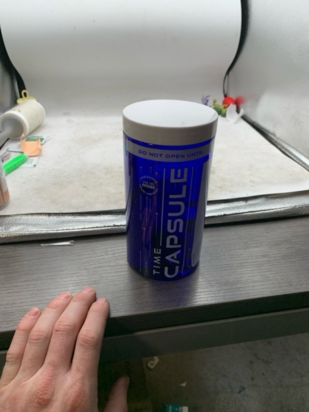 Condition photo showing Good Condition for QPS Large Time Capsule to Bury for Kids - A Keepsake for Your Future Self - Airtight & Waterproof Underground Storage Container