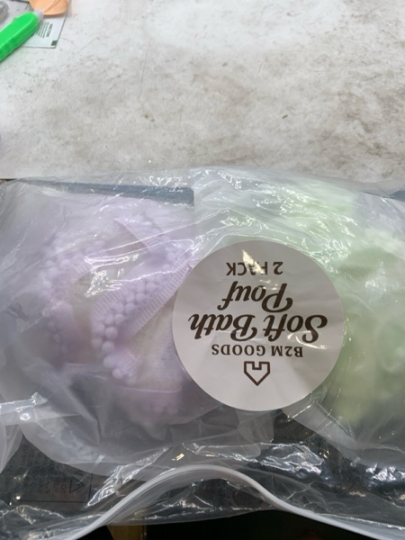 Condition photo showing New/Like New for Soft Bath Pouf, Quick Foaming Gentle Exfoliating Shower Loofah for Women & Men, Large Body Sponge for Daily Wash