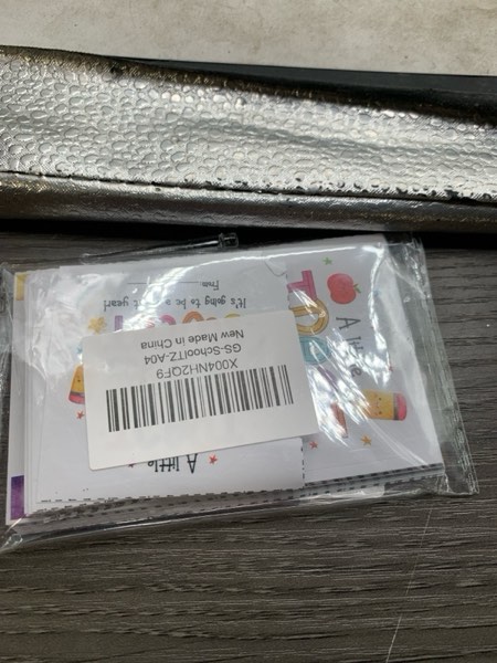 Condition photo showing New/Like New for First Day of School Stickers - 40 Pcs Fill-in Sticker Labels with 2 Styles - A Little Treat to Make Your First Day Sweet - Back to School Letters Envelopes Cards Seal Boxes Gifts Stickers - A04 Apple