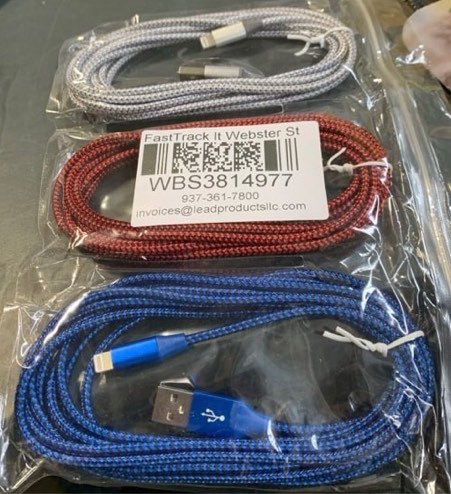 Condition photo showing New/Like New for iPhone Charger Cord 3Pack 10FT Apple MFi Certified Nylon Braided Fast Charging Lightning Cable Compatible with iPhone 14/13/12/11 Pro/11/XS MAX/XR and More