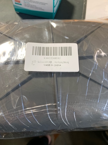 Condition photo showing New/Like New for 8-10QT Air Fryer Silicone Liner for Ninja SL401/DZ302/DZ550/DZ401, Rectangular Large Air Fryer Pot, Replacement Dual Basket Inserts, Reusable Air Fryer Accessories, 2 Pcs Frying Baking Pan