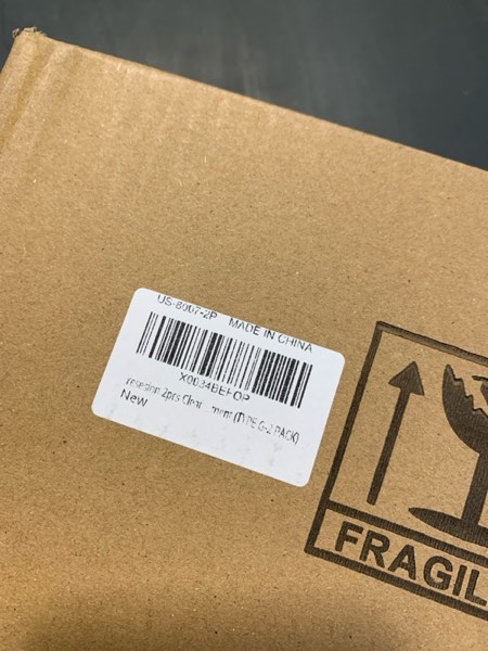 Condition photo showing New/Like New for Yesesion 2pcs Clear Plastic Cable Organizer Boxes with Adjustment Compartments, Desk Accessories Storage Case with Lid and 20 Wire Ties for Drawer, Office Supply, Electronic Management