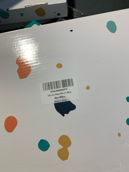 Condition photo showing New/Like New for Baby Silicone Mat with Stainless Steel Divided Plate – Non-Slip Suction Base & 4 Straps to Secure Baby Essentials, BPA-Free Self Feeding Placemat for Infants Toddlers High Chair & Dining Table 1 Blue
