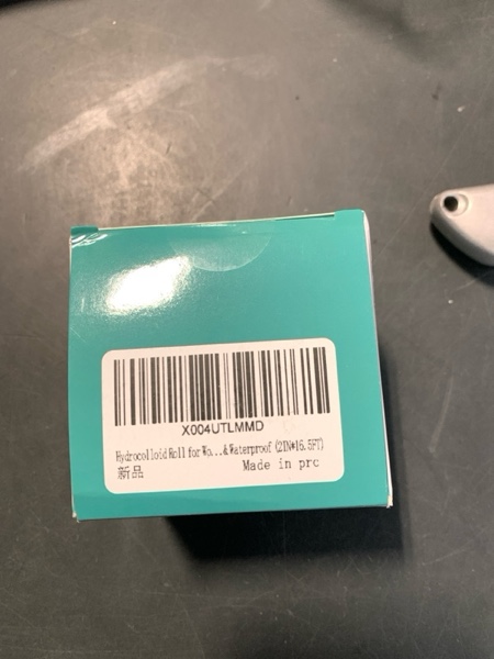 Condition photo showing New/Like New for Hydrocolloid Roll for Wound Care - Extra Large Cut-to-Size Medical-Grade Hydrocolloid Patch Bandages with Self-Adhesive, Ultra Absorbent or Burn, Blister, Acne Care, Sterile & Waterproof (2IN*16.5FT)