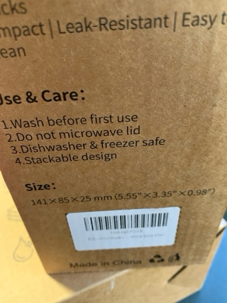 Condition photo showing New/Like New for 20 Sets Reusable Snack Containers with Lids & 20 Sporks – Double Compartment for Portion Control, BPA-Free Leak-Proof Dipping Containers for Meal Prep, Travel, and Outdoor Snacks (Clear)