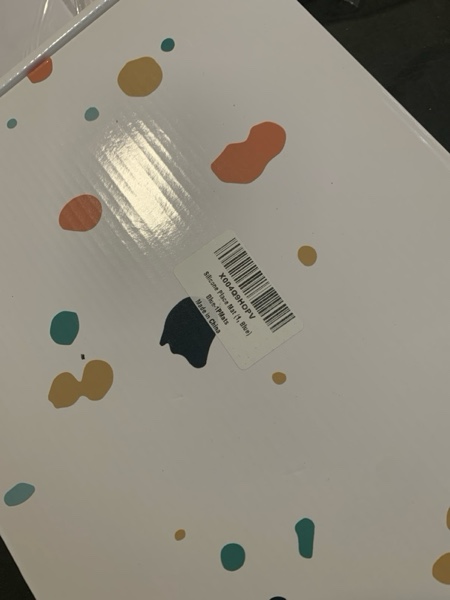 Condition photo showing New/Like New for Baby Silicone Mat with Stainless Steel Divided Plate – Non-Slip Suction Base & 4 Straps to Secure Baby Essentials, BPA-Free Self Feeding Placemat for Infants Toddlers High Chair & Dining Table 1 Blue