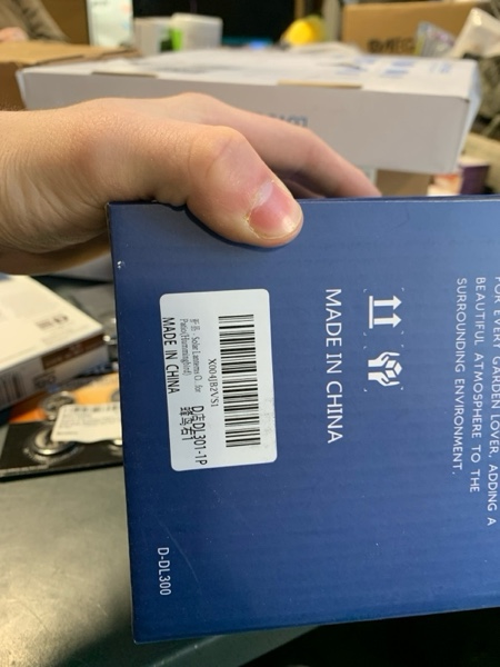 Condition photo showing New/Like New for Solar Lanterns Outdoor Waterproof Christmas Birthdays Gifts for Women Mom Grandma Butterfly Garden Decor Metal Hanging Solar LED Lights for Patio(Hummingbird)