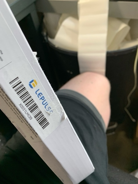 Condition photo showing New/Like New for Lepulse Scale for Body Weight, Smart Digital Bathroom Weight Scale with BMI Muscle Mass 20 Body Composition Metrics,4.68"Large Display Body Fat Scales, Heart Rate, Accurate Bluetooth Weighing with App Black-4AAA