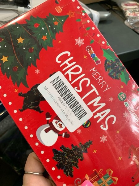 Condition photo showing New/Like New for Stocking Stuffers - 48 PCS Rainbow Scratch Paper Cards Set | Christmas Crafts Toys Game for Kids - Christmas Gifts Ornaments Party Favors Decorations Supplies for Grandkids - Toddler Stocking Stuffers