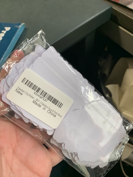 Condition photo showing New/Like New for Valentine's Day Stickers - 106 PCS Red Love Stickers for Adults & Kids - Waterproof Vinyl Valentines Decor & Party Favors