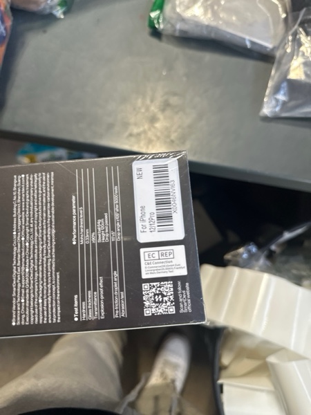 Condition photo showing New/Like New for SMARTDEVIL 3 Pack for iPhone 12 Pro/iPhone 12 Screen Protector, 9H Hardness Military Grade Shatterproof, HD Clear Tempered Glass with Auto Dust-Elimination, Bubble Free, Easy Installation iPhone 12/12 Pro Clear