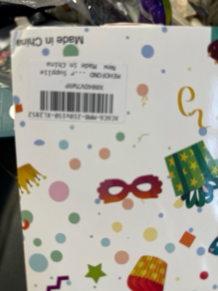 Condition photo showing New/Like New for MEHOFOND 7x5ft Strawberry Baby Shower Backdrop for Girl A Berry Sweet Baby is On The Way Decorations Banner Sweet Berry Theme Baby Shower Newborn Photography Backdrop Party Cake Table Decor Supplie 7x5ft Pink