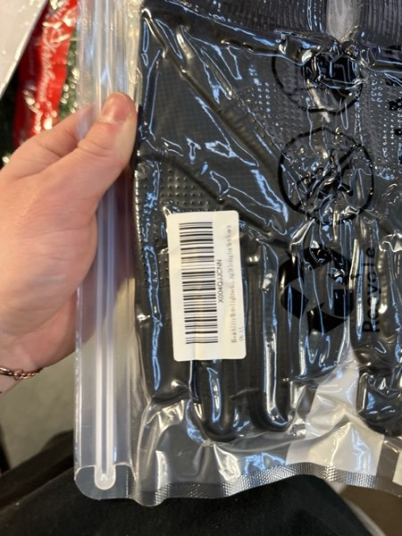 Condition photo showing New/Like New for Moon Kitty Mens Lightweight Running Gloves Winter Waterproof Cold Weather Black Large