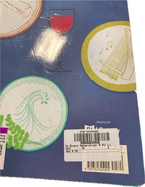 Condition photo showing New/Like New for In Every Generation: A PJ Library Family Haggadah