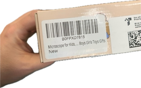 Condition photo showing New/Like New for 2-in-1 Microscope for Kid’s Video Camera — UPSPORT 2" HD IPS Screen 1000X Handheld Digital Microscopes Pocket Portable Microscope Camera, USB PC Compatible, STEM Science Edu Fun for Boys/Girls’ Toys Gifts