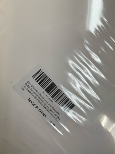 Condition photo showing New/Like New for Back Brace Posture Corrector for Women and Men Shoulder Straightener Hunchback Adjustable Support Upper Comfy Correction Back Pain Relief Scoliosis Lumbar Spine Upgraded (Black, Large)