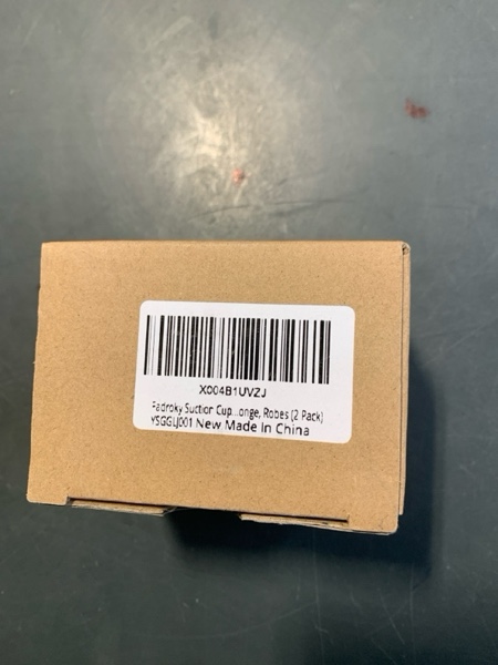 Condition photo showing New/Like New for Adhesive Suction Cup Hooks, 15lbs Heavy Duty Black Towel Hooks for Bathroom, Waterproof Stainless Steel Bath Towel Hooks, Punch-Free Hooks for Shower, Towels, Bath Sponge, Robes (2 Pack)