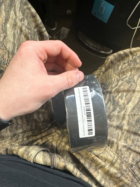 Condition photo showing New/Like New for Team Gaffer Black Professional-Grade Gaffer Tape | Water-Resistant, Heavy-Duty & No-Residue for Reliable & Convenient Repairs, Marking, Cable Management | 2 inches x 30-Yard Per Roll (1 Pack) Black (Pack of 1)