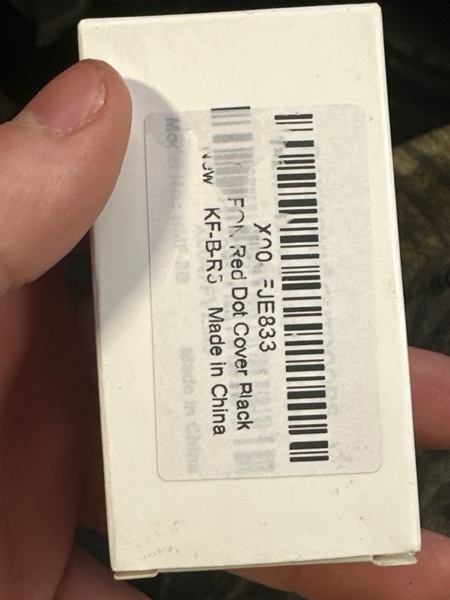 Condition photo showing New/Like New for Flip-up Red Dot Lens Cover Black Protection Caps for Sig Sauer Romeo5 & Optics Sight with 28mm Diameter Ocular/Objective Lips