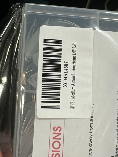 Condition photo showing New/Like New for Medium Almond Nail Tips, SSWSBYKE 300pcs Soft Gel Nail Tips for Full Cover Pre-Shaped Acrylic Fake Nails Tips 15 Sizes Half Matte Press On Nails for Extension Home DIY Salon