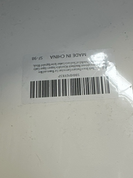 Condition photo showing New/Like New for Back Brace Posture Corrector for Women and Men Shoulder Straightener Hunchback Adjustable Support Upper Comfy Correction Back Pain Relief Scoliosis Lumbar Spine Upgraded (Black, Medium)