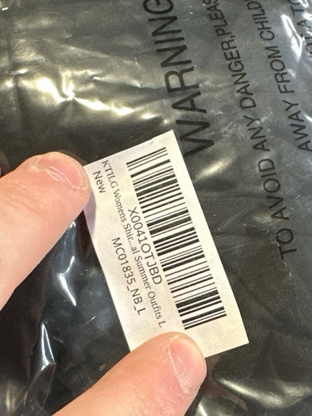 Condition photo showing New/Like New for KTILG Women's V Neck T Shirts 3/4 Sleeve Blouse Summer Tops Dressy Casual Solid Basic Tees