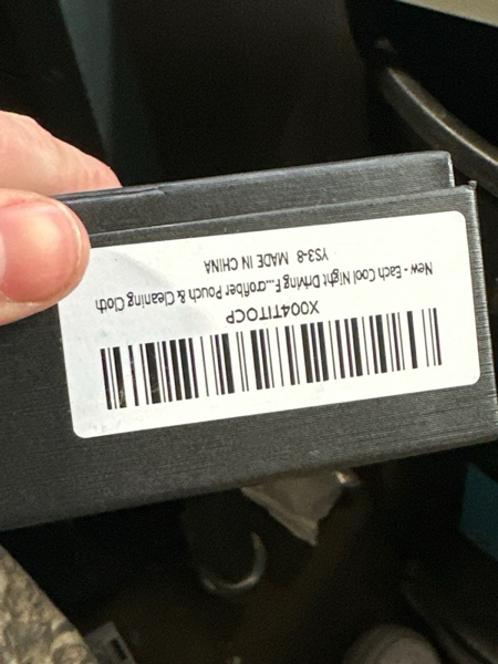 Condition photo showing New/Like New for Night Vision Driving Glasses Fit Over Eyeglasses for Men Women, Anti-Glare Polarized Nighttime Glasses Yellow Lens