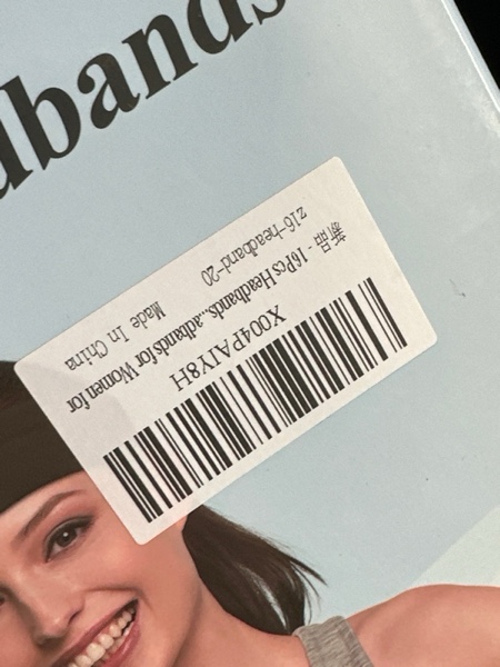 Condition photo showing New/Like New for Ztomine Headbands for Women, Non Slip Soft Cotton Hair Bands with Stretchy Cloth, Ideal for Yoga, Running, Outdoor Exercise, and Sports, 16 Pcs style1