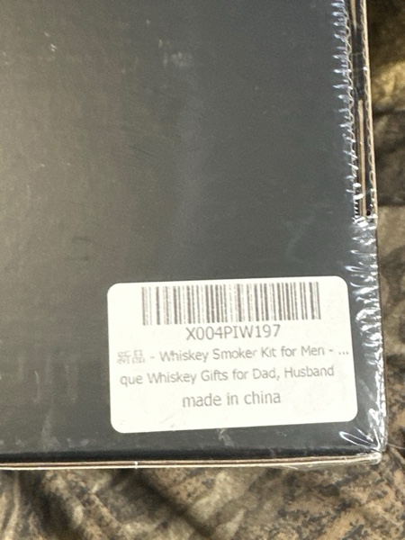 Condition photo showing New/Like New for Electric Whiskey Smoker Kit,Rechargeable Cocktail Smoker Kit with 3 Light Modes,Bourbon Smoker Kit,4Wood Chips,Birthday/Christmas Gifts for Men,Dad,Husband