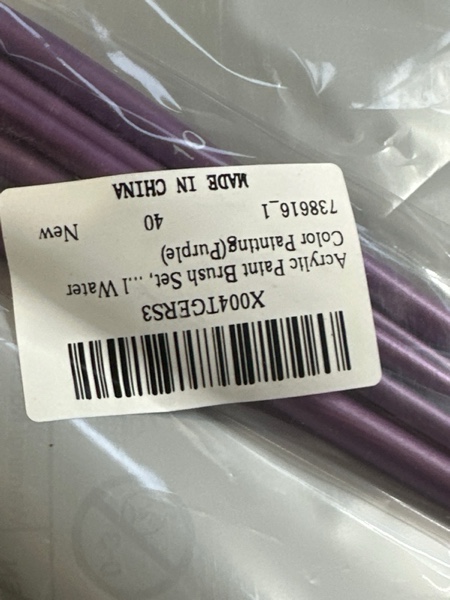 Condition photo showing New/Like New for 6Pcs Acrylic Paint Brush Set, Versatile Practical Paint Brushes for Acrylic Painting with Comfortabl