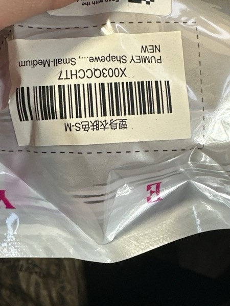 Condition photo showing New/Like New for (Small-Medium) PUMIEY Shapewear Bodysuit for Women Tummy Control V-Neck With Open Gusset Hourglass Collection